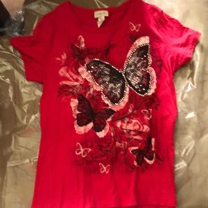 These are nice shirts that have cute images, they are size XL